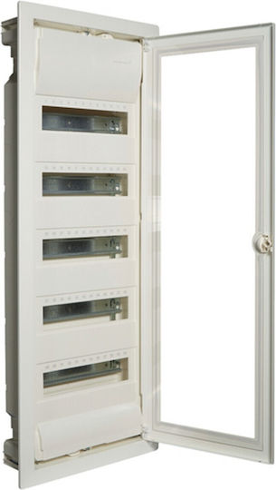 Hager Tablou electric Încastrat, 5 Rânduri
