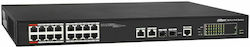 Dahua PFS4218-16ET-240 v3 Verwaltet L2 PoE+ Switch mit 16 Ports Gigabit (1Gbps) Ethernet