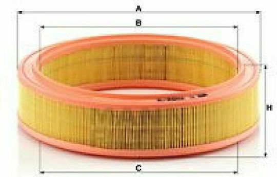 Mann Filter Φίλτρο Αέρα Αυτοκινήτου για