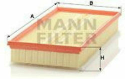 Mann Filter Filtru de Aer Auto pentru Audi A3 / Magazin online Seat Leu / Toledo Skoda Octavia Volkswagen Gândac (Nou) / Bora / Magazin online de golf
