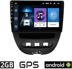 Car-Audiosystem für Toyota Aygo 2005-2014 (Bluetooth/USB/WiFi/GPS) mit Touchscreen 10"