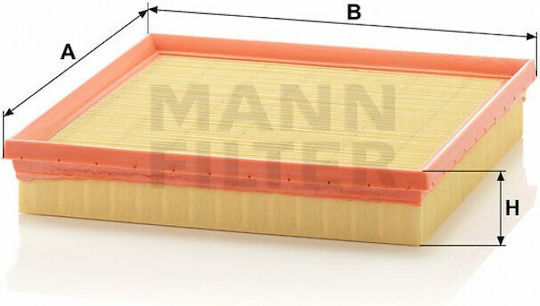 Mann Filter Luftfilter für Autos für Mercedes-Benz E Klasse E36