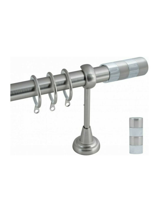 Frans Extendable Metallic Curtain Pole A15 Sing...