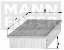 Mann Filter Φίλτρο Αέρα Αυτοκινήτου για Mercedes-Benz Sprinter / Volkswagen Crafter Mann Filter Φίλτρο Αέρα Αυτοκινήτου για Mercedes-Benz Sprinter / Volkswagen Crafter