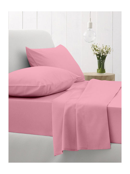 Sunshine Sheet Sets King Size 260x270cm. Cotton Feelings 102 Lila 4pcs