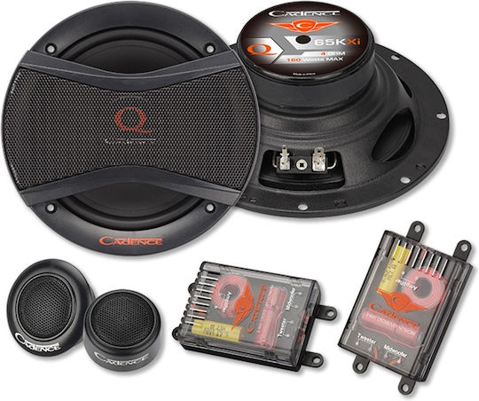 Cadence Σετ Ηχεία Αυτοκινήτου Διαιρούμενα 6.5" με 65W RMS (2 Δρόμων)
