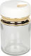 Keskor Glass Tabletop Spice Jar White