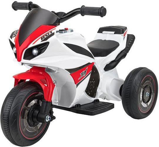 Kids Motorbike Inspired Electric 6 Volt White