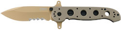 Columbia River Knives M21-14DSFG Специални Сили Капковидна Остриета с Veff Назъбване