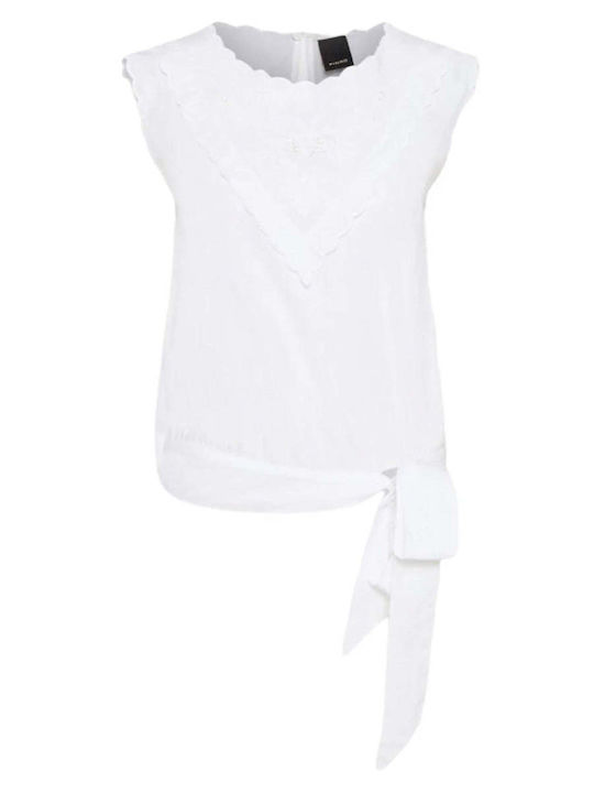 Sleeveless cotton blouse ALDUTERO