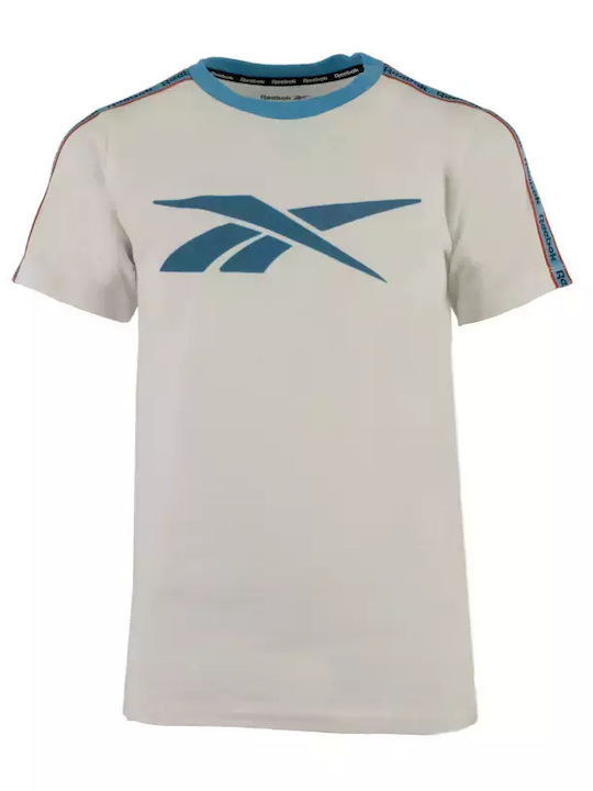 Reebok Παιδικό T-shirt Λευκό Signature Tee