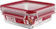 Tefal Masterseal Δοχείο Φαγητού Γυάλινο Κόκκινο 800ml
