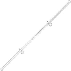 Fetish Addict Expandable Spreader Bar Silver