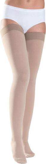 Sigvaris Top Fine Select 701 Crispa Long Socks Thigh High Graduated Compression 18-21 mmHg Beige