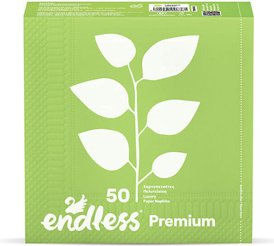 Endless Premium Napkin Green 33x33cm 50pcs 1100330033