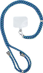 Hurtel Stylish Cord Nackenriemen Blue / Green