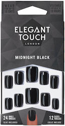 Elegant Touch Връхчета за нокти в Черен Цвят 24бр 4020755 Elegant Touch Връхчета за нокти в Черен Цвят 24бр 4020755
