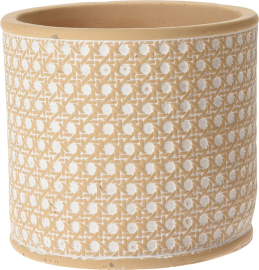 Koopman Κασπώ Κεραμικό Μπεζ 14x14x13εκ.