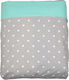 Baby Star Σύννεφο Πάπλωμα Κούνιας Γκρι 105x145cm
