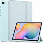 Tech-Protect Smartcase Flip Cover Δερματίνης Γαλάζιο (Galaxy Tab S6 Lite 10.4)
