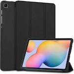 Tech-Protect Smartcase 2 Flip Cover Δερματίνης Μαύρο (Galaxy Tab S6 Lite 10.4)