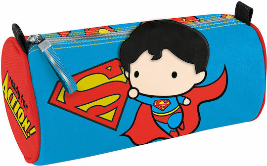 Graffiti Superman Pencil Case Barrel Multicolored