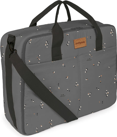 Petit Praia Wickeltasche Krankenhaus Schulter/Hand Jungle Gray 47x15x36cm.