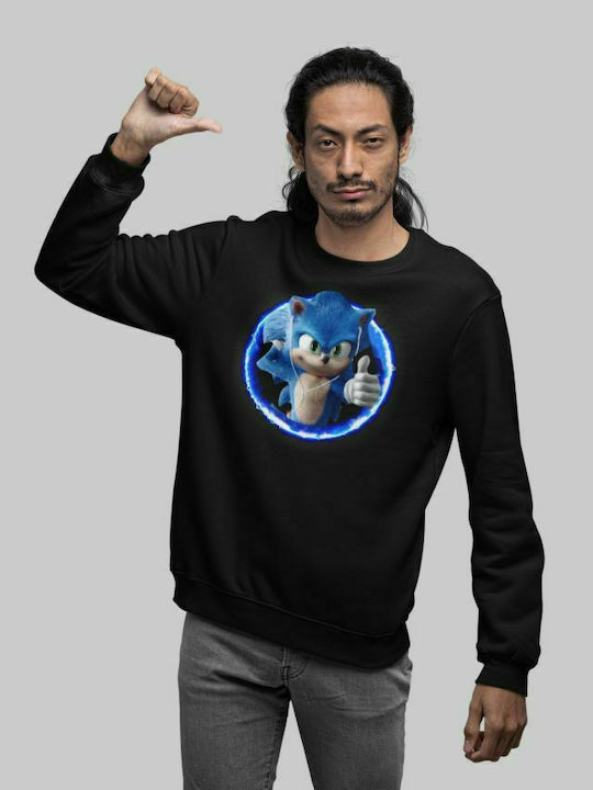 Sonic sweatshirt - BLACK