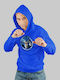 Sonic hoodie with hood - ROYAL BLUE