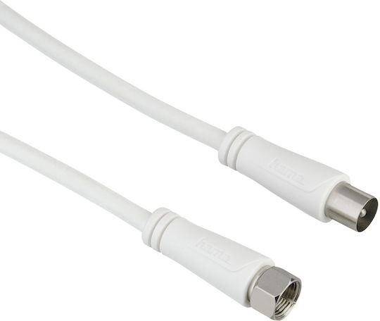 HAMA Satellite Cable F-Connector male - Coax male 1.5m (205294)