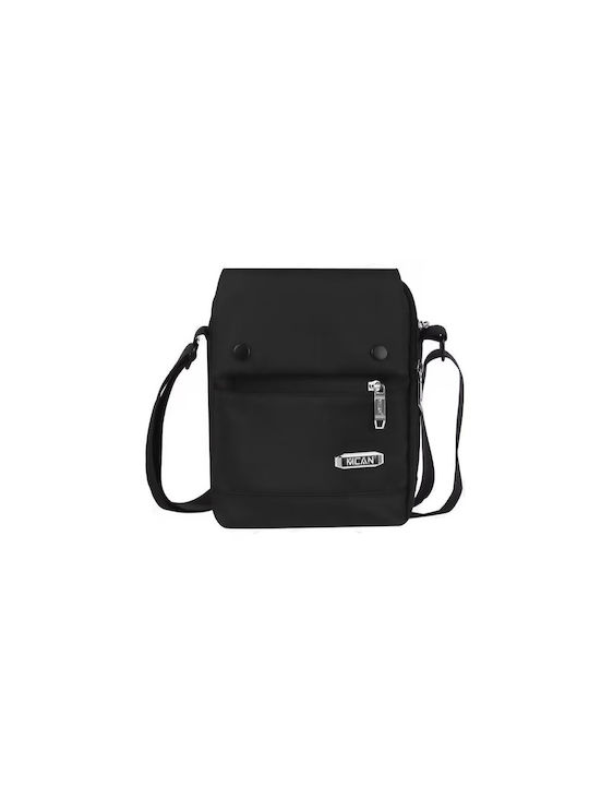 Mcan Z-237 Ανδρική Τσάντα Ταχυδρόμου σε Μαύρο χρώμα