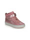 Geox Παιδικά Sneakers High Ανατομικά για Κορίτσι Ροζ