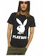 T-shirt Μαύρο