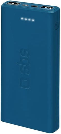 SBS TTBB10000FASTA Power Bank 10000mAh cu 2 Porturi USB-A Albastru