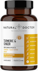 Natural Doctor Turmeric & Ginger 60 κάψουλες Natural Doctor Turmeric & Ginger 60 κάψουλες