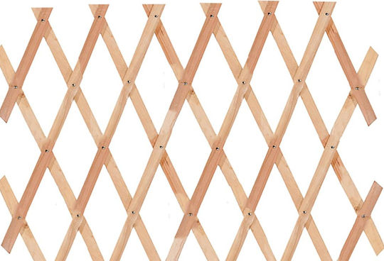 Foldable Wooden Garden Trellis 180x90cm Brown 1182-3-1 Foldable Wooden Garden Trellis 180x90cm Brown 1182-3-1