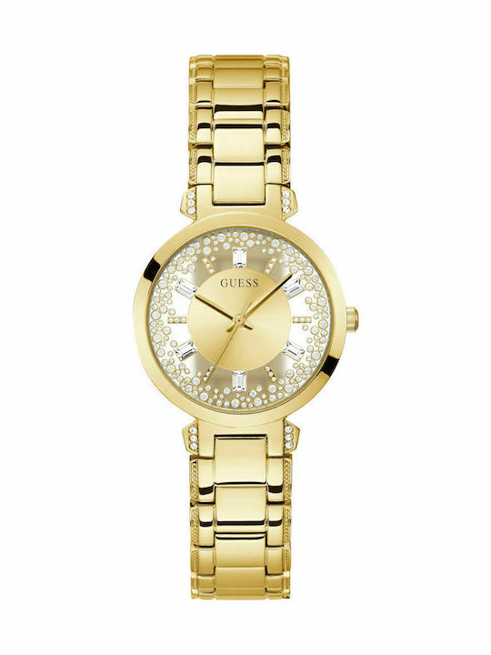 Guess Women's Watch 33mm Battery with Gold Stai...