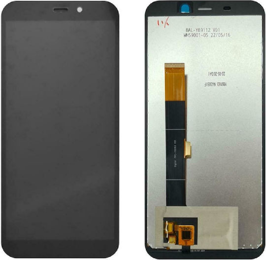 Oukitel Οθόνη mit Touch-Mechanismus für Oukitel WP20 (Schwarz)