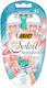 BIC Miss Soleil Aqua Ξυραφάκια Σώματος μιας Χρήσης με 3 Λεπίδες & Λιπαντική Ταινία για Ευαίσθητες Επιδερμίδες 3τμχ