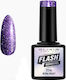 Elixir Flash Semi Gel Хибриден Лак за Нокти 1114 Royal Violet 8мл 1бр