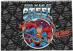 Graffiti Μπλοκ Ζωγραφικής Superman C4 22.9x32.4cm 40 Blätter