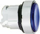 Schneider Electric Industrial Push Button Blue ZB4BW363