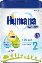 Humana Milchnahrung Platinum 2 für 6m+ 800gr