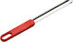 Zaseves Fruit & Vegetable Peeler/Cleaner made of Stainless Steel Red