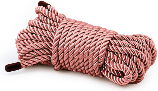 Ns Novelties Bondage Couture Rope Σχοινί Δεσίματος Rose Gold