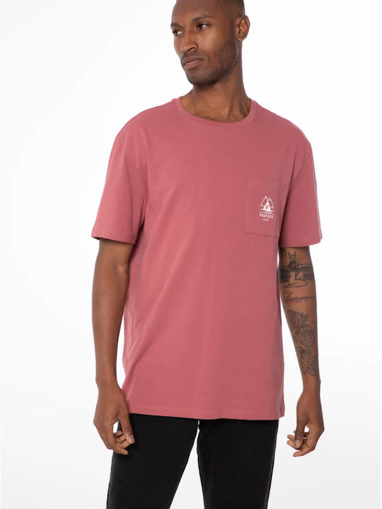 Protest Isiah T-shirt Ροζ