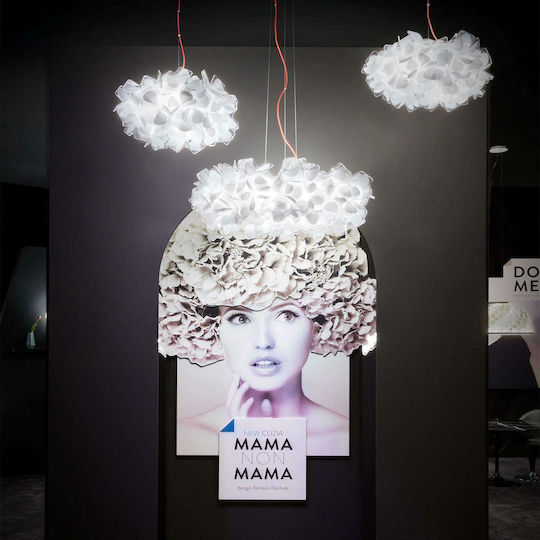 Slamp Clizia Suspension M Mama Non Mama Κρεμαστό Φωτιστικό Λευκό 53εκ. Slamp Clizia Suspension M Mama Non Mama Κρεμαστό Φωτιστικό Λευκό 53εκ.