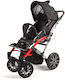 Akces-Med Hippo+ Kinder Rollstuhl Klappbar Besondere Art Größe 2 20cm Graues / Rotes