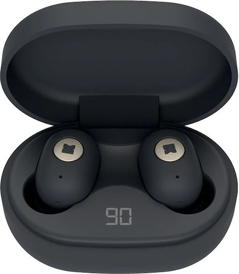 Kreafunk aBEAN In-ear Bluetooth Handsfree Căști cu Carcasă de Încărcare Negru