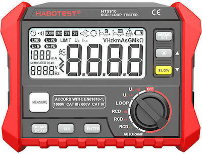 Habotest HT5910 Ψηφιακός Μετρητής Γείωσης